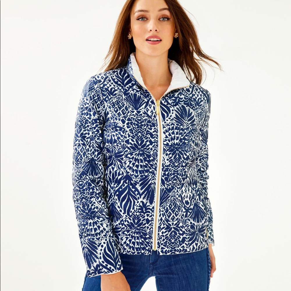 NWT LILLY PULITZER Marilee Reversible Jacket
